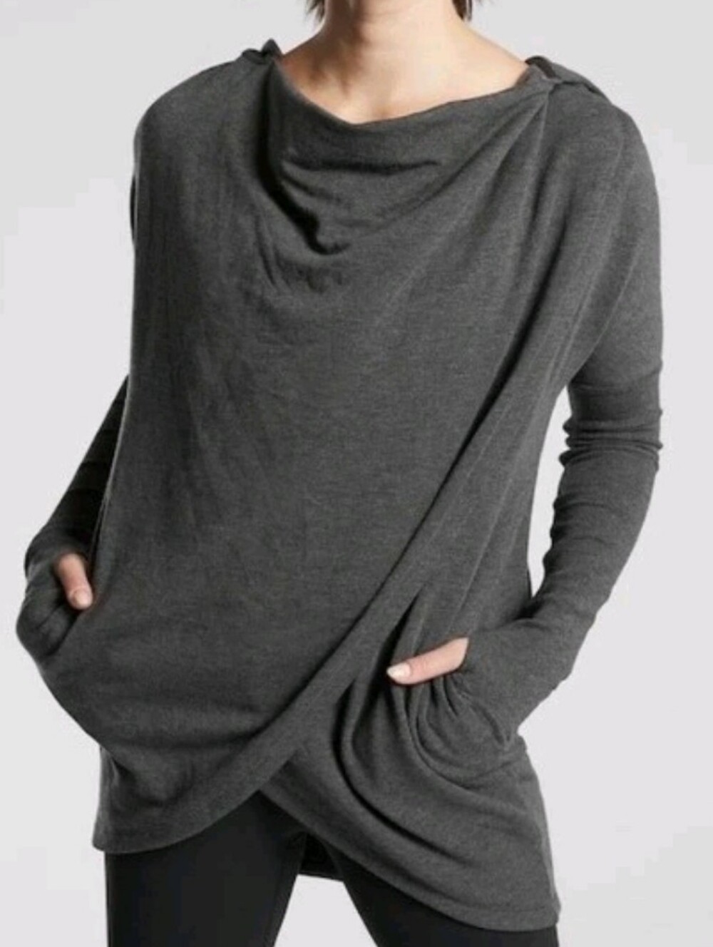 NWOT! Athleta "Purana Wrap Sweatshirt"